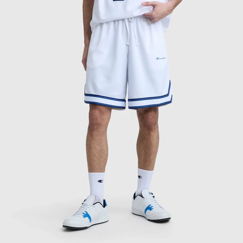10" Gridiron Wende-Shorts, Script Logo