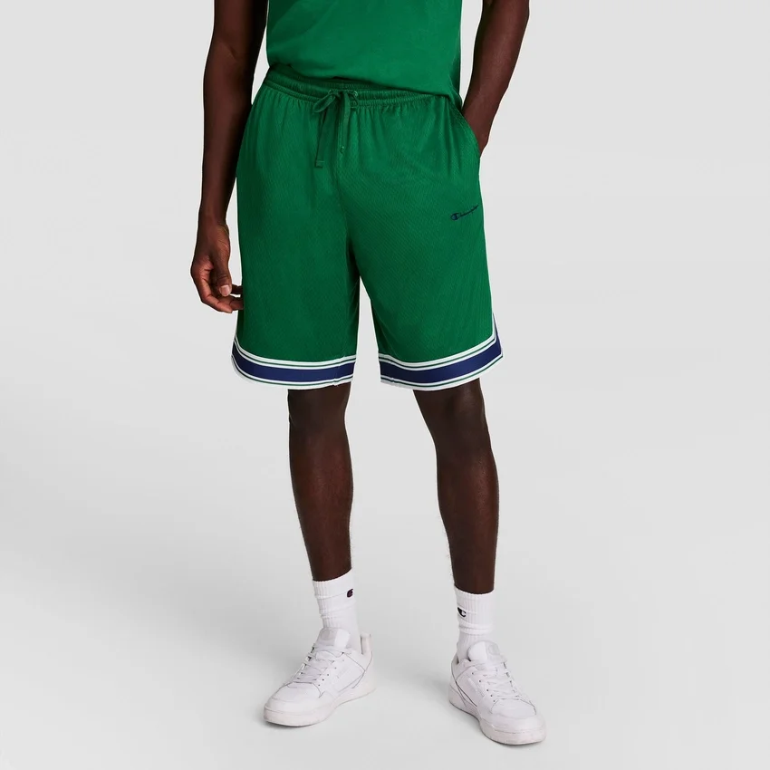 10" Gridiron Wende-Shorts, Script Logo