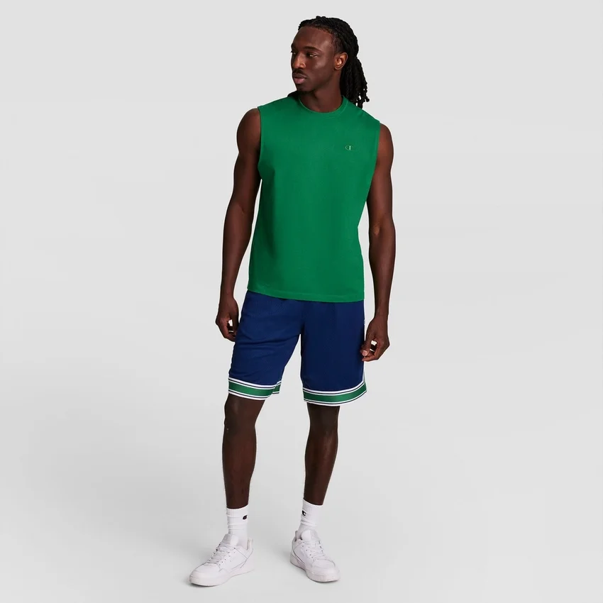 10" Gridiron Wende-Shorts, Script Logo