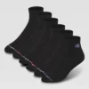 6er-Pack Damen-High-Quarter-Socken mit Polsterung