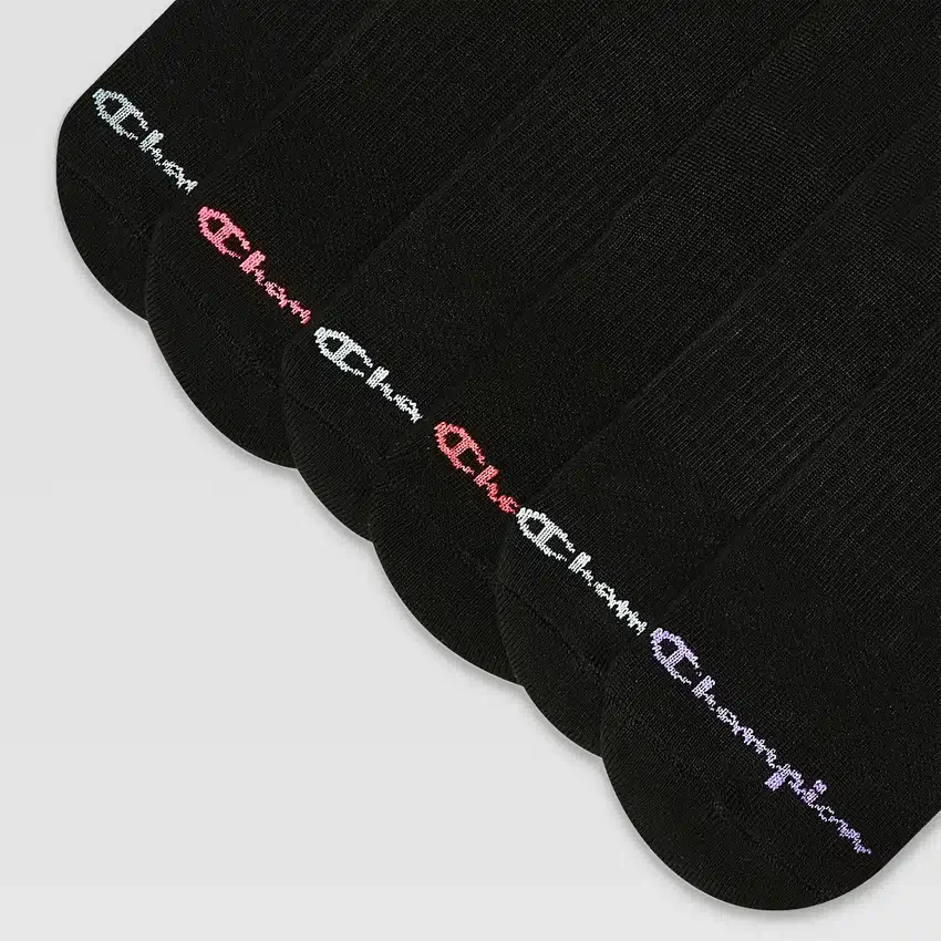 6er-Pack Damen-High-Quarter-Socken mit Polsterung