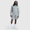 8" Fleece-Cargo-Shorts, C Logo