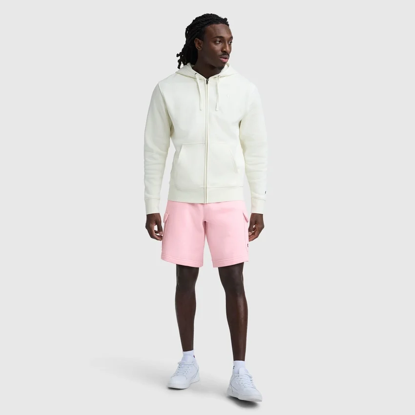 8" Fleece-Cargo-Shorts, C Logo