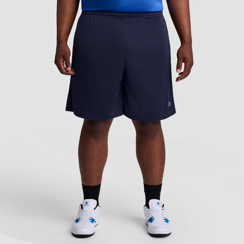 9" Classic Mesh Shorts, C Logo – Big & Tall