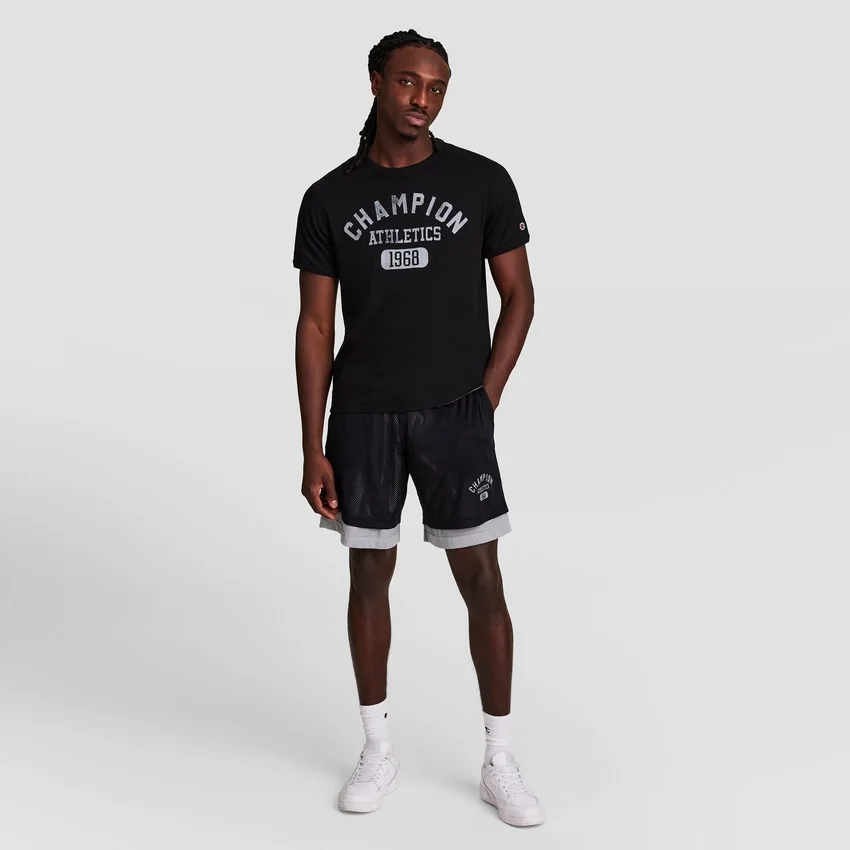 9" Gridiron Double Layer Shorts, C Logo