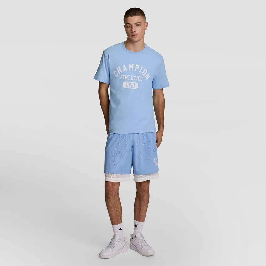 9" Gridiron Double Layer Shorts, C Logo