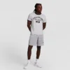 9" Gridiron Double Layer Shorts, C Logo