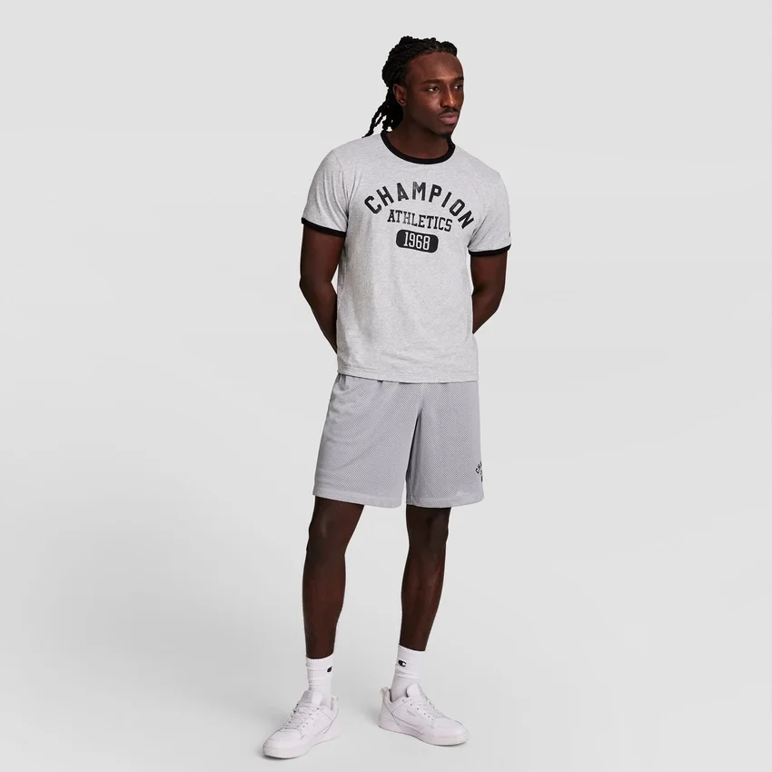 9" Gridiron Double Layer Shorts, C Logo
