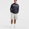9" Leichte Lounge-Shorts, C Logo – Big & Tall