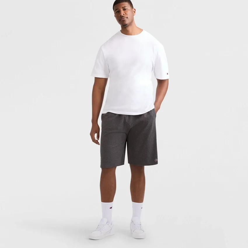 9" Leichte Lounge-Shorts, C Logo – Big & Tall