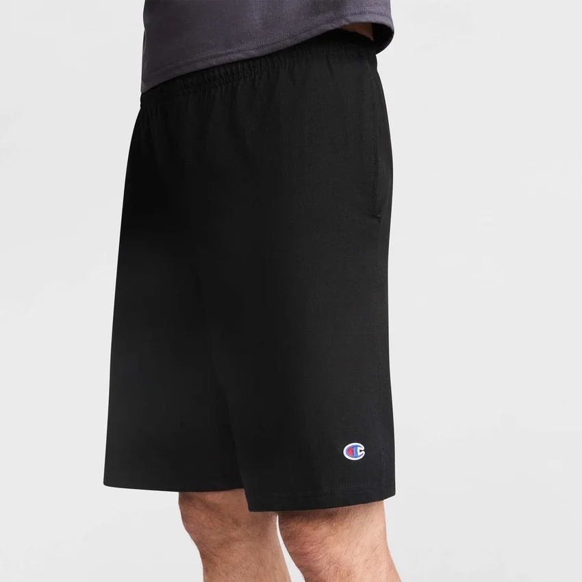 9" Leichte Lounge-Shorts, C Logo-Patch