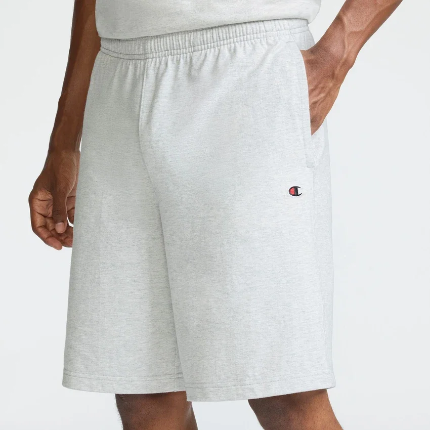9" Leichte Lounge-Shorts, C Logo-Patch