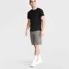 9" Leichte Lounge-Shorts, C Logo-Patch