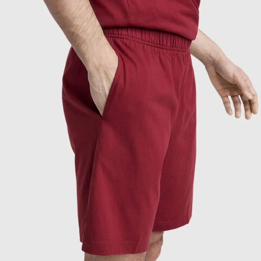 9" Leichte Lounge-Shorts, C Logo-Patch