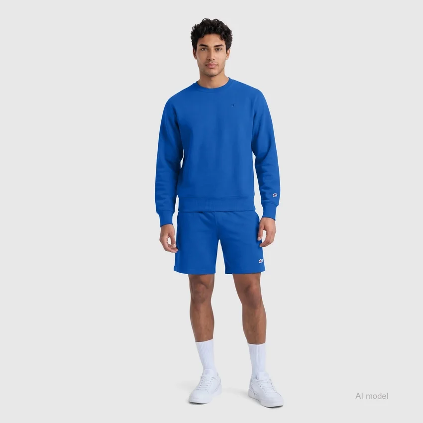 9" Leichte Lounge-Shorts, C Logo-Patch