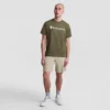 9" Leichte Lounge-Shorts, C Logo-Patch