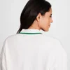 Country Club Cardigan, besticktes florales «C»-Logo