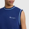 Country Club ärmelloses Top, gesticktes Script Logo