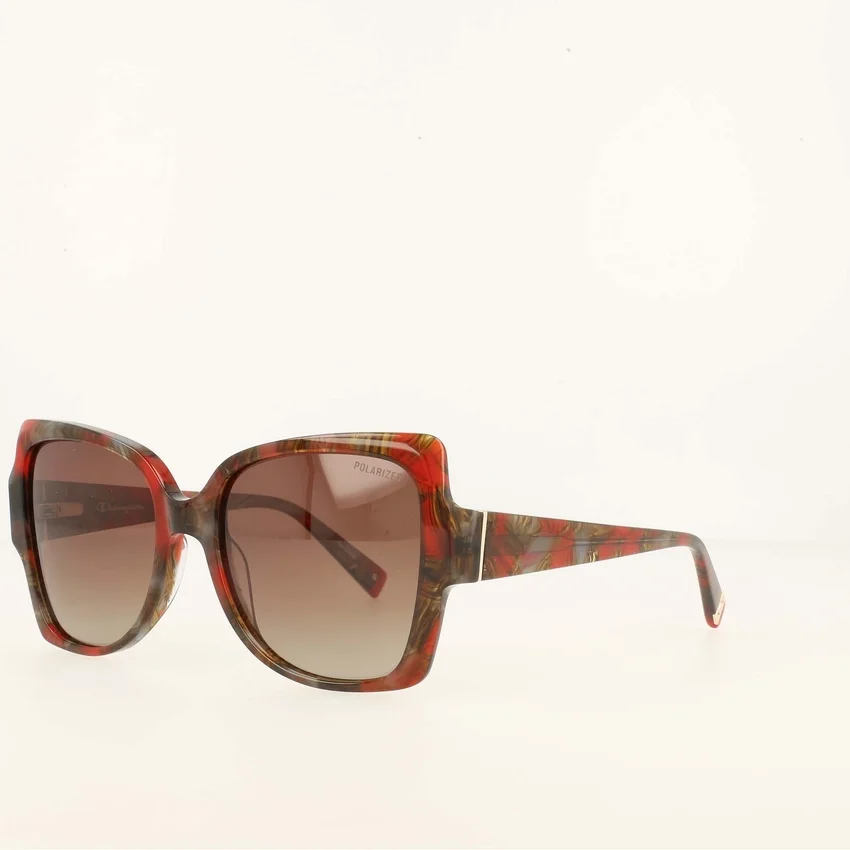 Damen-Sonnenbrille, polarisiert, Oversize, Schmetterlingsform