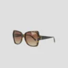 Damen-Sonnenbrille, polarisiert, Oversize, Schmetterlingsform