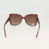 Damen-Sonnenbrille, polarisiert, Oversize, Schmetterlingsform