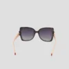 Damen-Sonnenbrille, polarisiert, Oversize, Schmetterlingsform