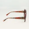 Damen-Sonnenbrille, polarisiert, Oversize, Schmetterlingsform