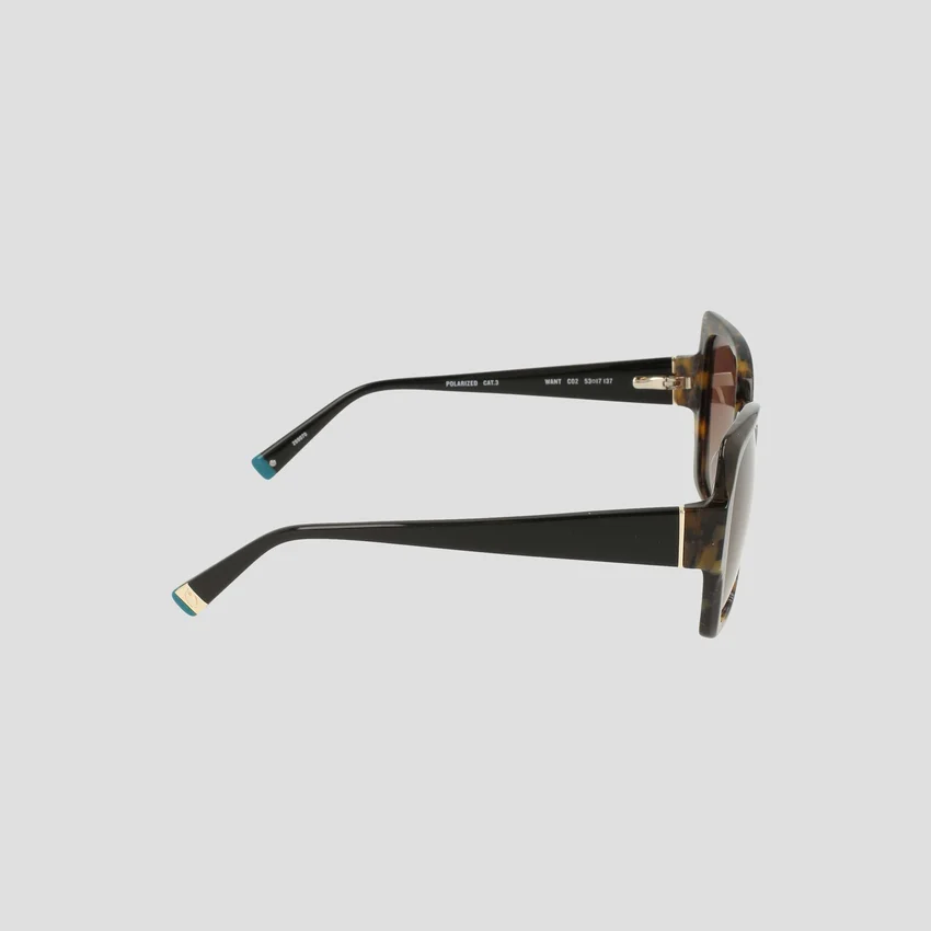 Damen-Sonnenbrille, polarisiert, Oversize, Schmetterlingsform