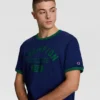 Gridiron Wende-T-Shirt, C Logo