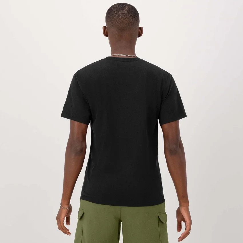 Klassisches Grafik-T-Shirt, farblich abgestimmtes Script Logo