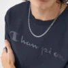 Klassisches Grafik-T-Shirt, farblich abgestimmtes Script Logo