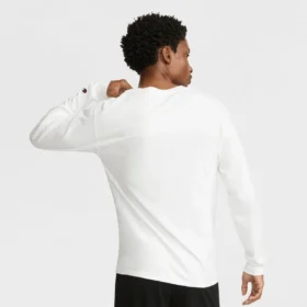 Klassisches Langarm-T-Shirt, gesticktes C Logo