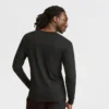 Klassisches Langarm-T-Shirt mit Grafik, Script Logo