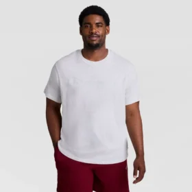 Klassisches T-Shirt mit Grafik, farblich abgestimmtes Script Logo – Big & Tall