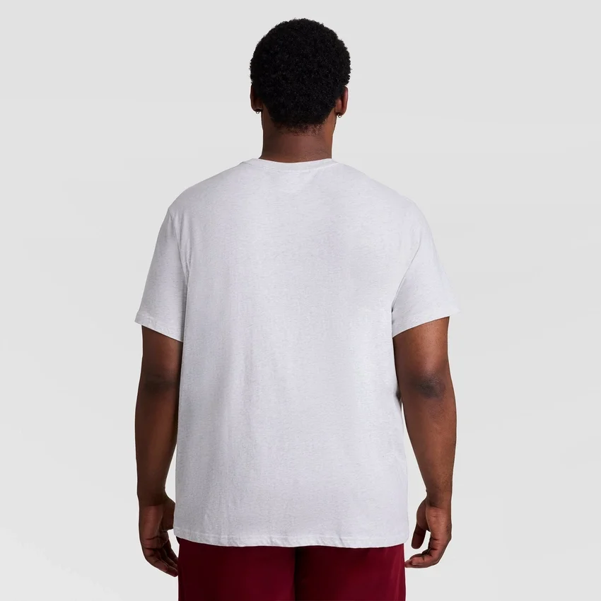 Klassisches T-Shirt mit Grafik, farblich abgestimmtes Script Logo – Big & Tall