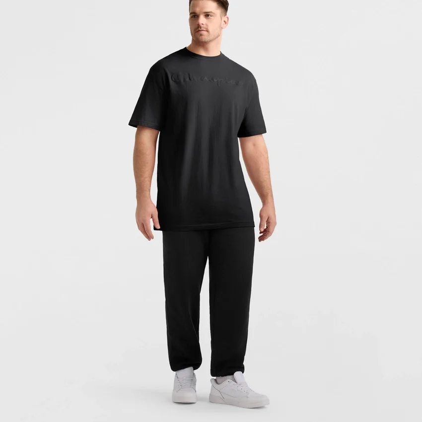 Klassisches T-Shirt mit Grafik, farblich abgestimmtes Script Logo – Big & Tall