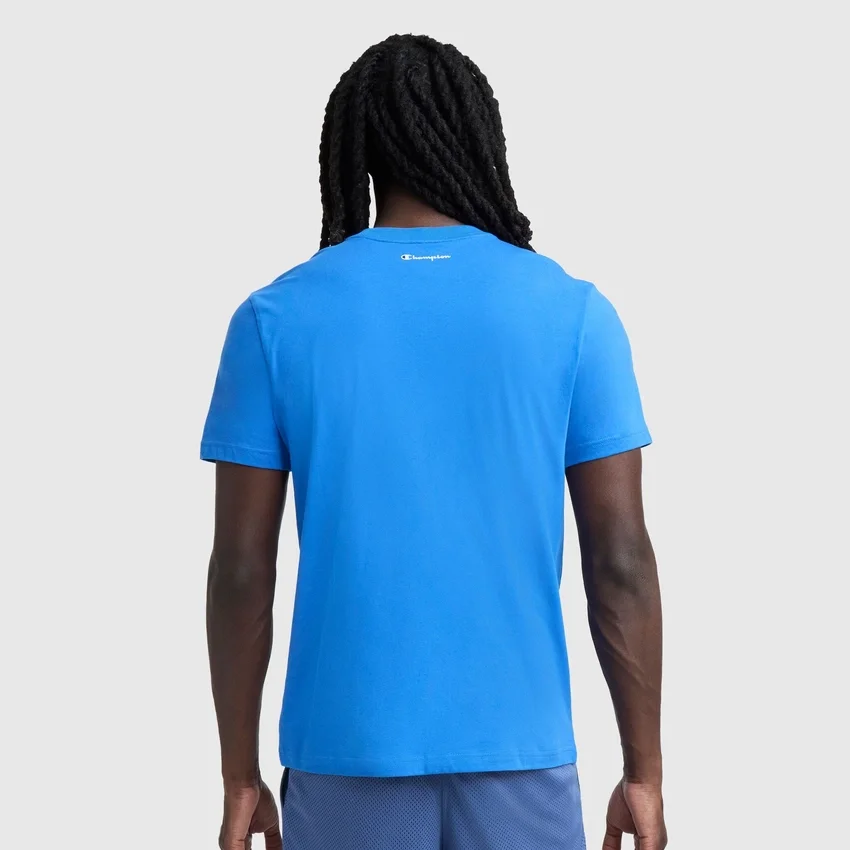 Klassisches T-Shirt mit Grafik, Script Logo