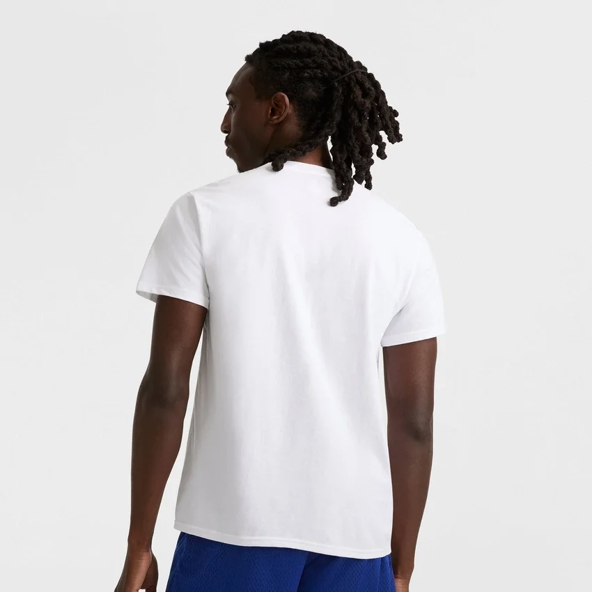 Klassisches T-Shirt mit Grafik, Script Logo