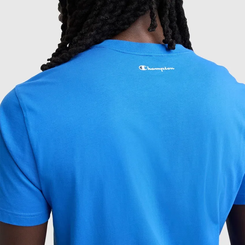 Klassisches T-Shirt mit Grafik, Script Logo