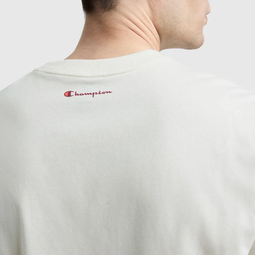 Klassisches T-Shirt mit Grafik, Script Logo