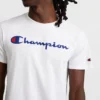 Klassisches T-Shirt mit Grafik, Script Logo
