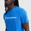 Klassisches T-Shirt mit Grafik, Script Logo