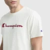 Klassisches T-Shirt mit Grafik, Script Logo
