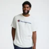Klassisches T-Shirt mit Grafik, Script Logo – Big & Tall