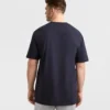 Klassisches T-Shirt mit Grafik, Script Logo – Big & Tall