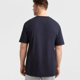 Klassisches T-Shirt mit Grafik, Script Logo – Big & Tall