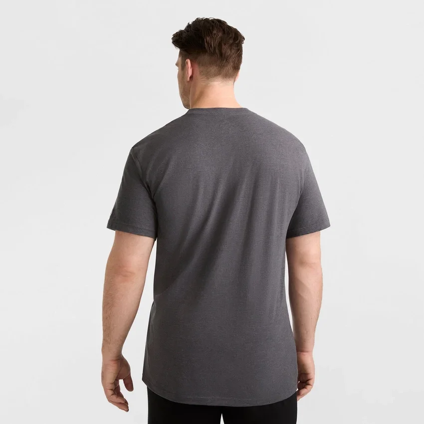 Klassisches T-Shirt mit Grafik, Script Logo – Big & Tall