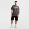 Klassisches T-Shirt mit Grafik, Script Logo – Big & Tall
