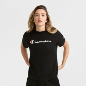 Klassisches T-Shirt, Script Logo