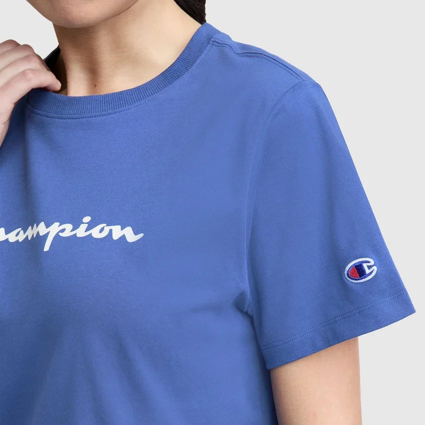 Klassisches T-Shirt, Script Logo